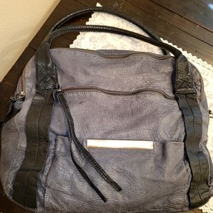 Free People Leather Oversized Satchel